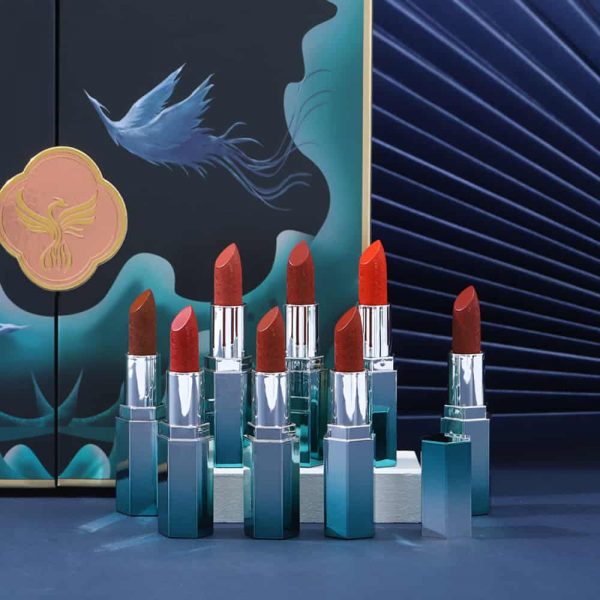 China Factory 3.5g Silver Bronze Plastic Square Lip Gloss Lipstick
