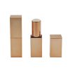 Customized 3.5g gold ABS magnetic closure lipstick lipstick tube