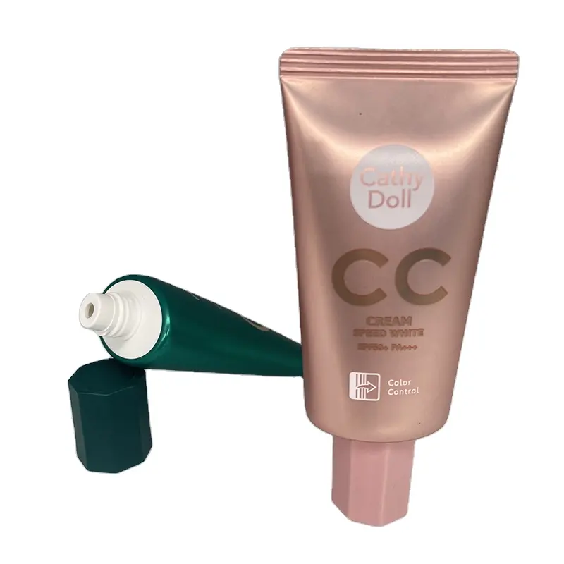 Customized 30ML40ML Multi-color Plastic Empty Foundation Tubes