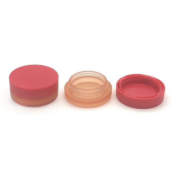 Customized Red Lid Plastic Highlighter Case Foundation Empty Case