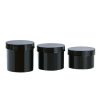 High Luxury 100ML120ML150ML Black Plastic Empty Cream Bottle