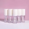 Wholesale 4ml pearlescent white ABS lip gloss tube lip glaze tube