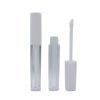 Wholesale 4ml white cap plastic transparent lipstick lip gloss tube