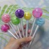 Wholesale 6g+2.6ml colorful plastic lollipop lip glaze tube lipstick tube
