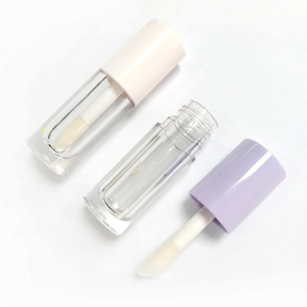 Wholesale 6ml Multi-color Plastic Lipstick Tubes Lip Glaze Tubes