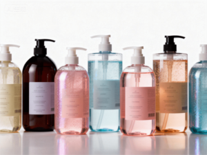 custom logo pet bottle for skincare brand
