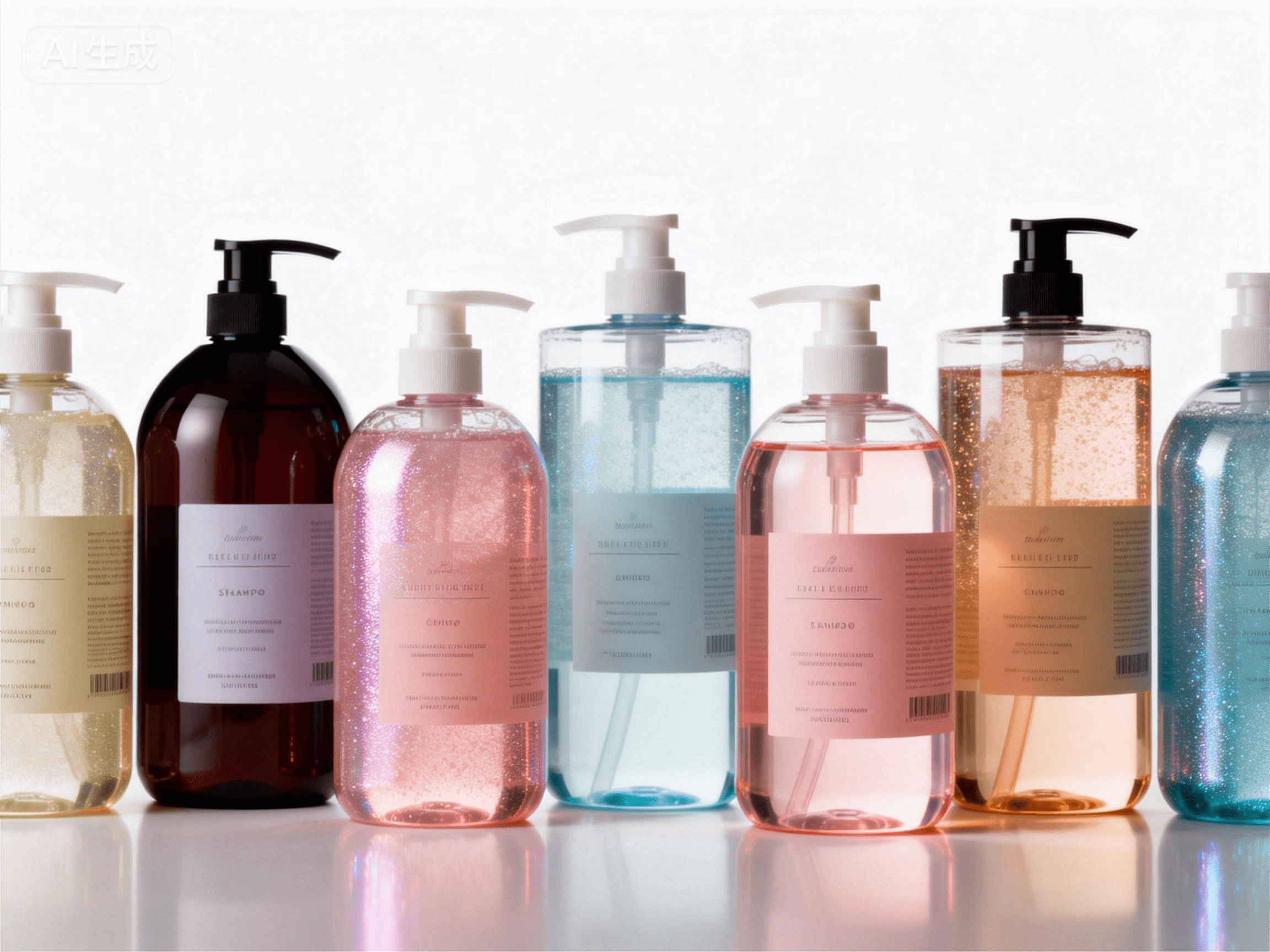 custom logo pet bottle for skincare brand