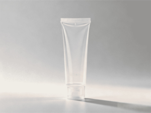 PBL transparent cosmetic sample tubes