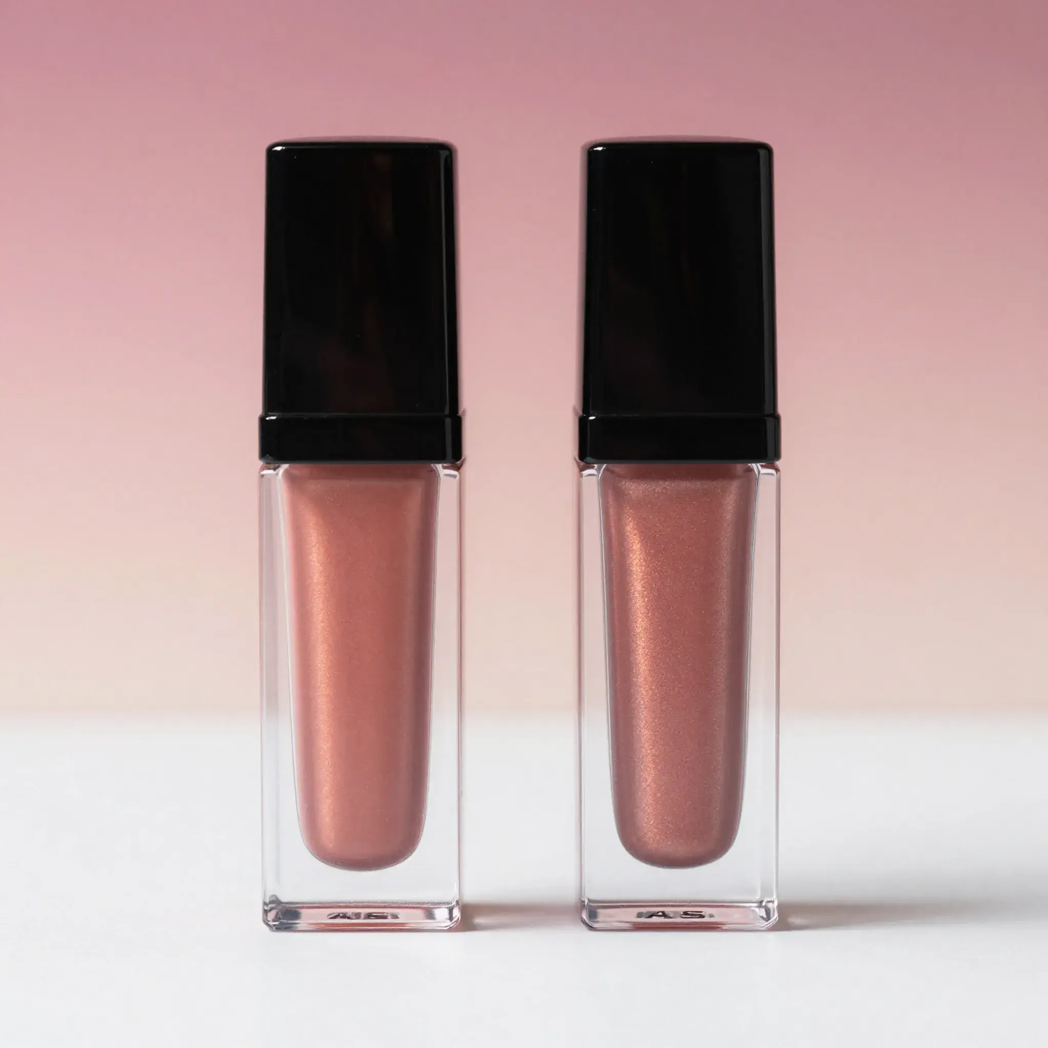5ml transparent color PETG lip gloss container