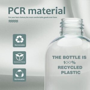 Skincare Packaging Recyled Plastic PET Lotion bottles