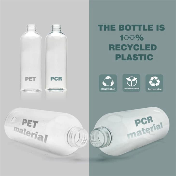 30% PCR recyled cosmetic packaging suppliers