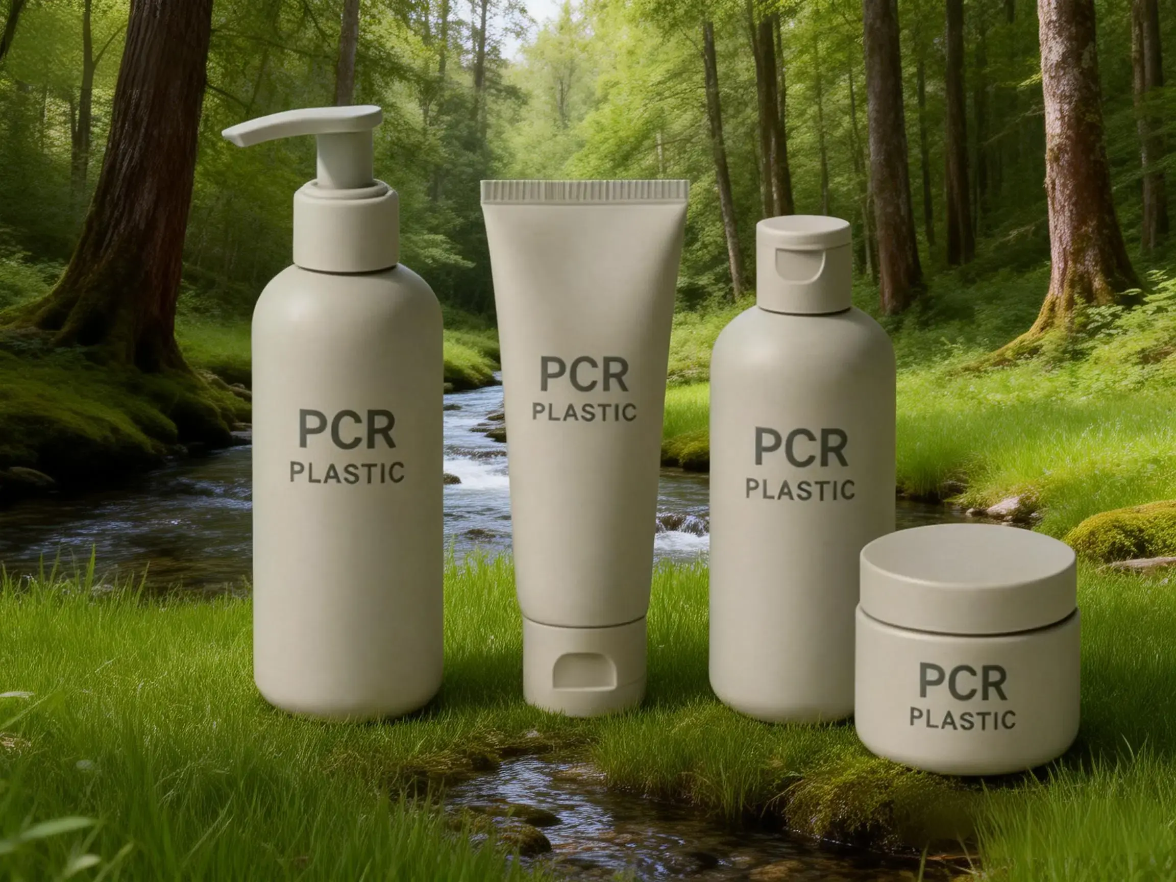 100ml Eco-Friendly PCR HDPE Boston Plastic Bottle
