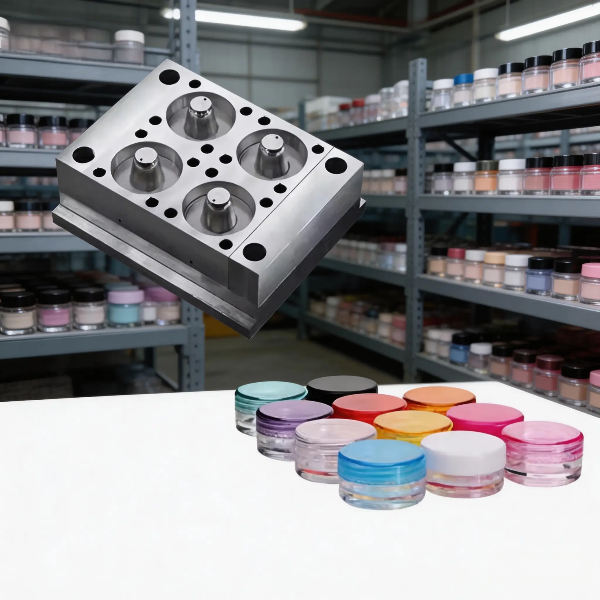 custom molds for cosmetic jar