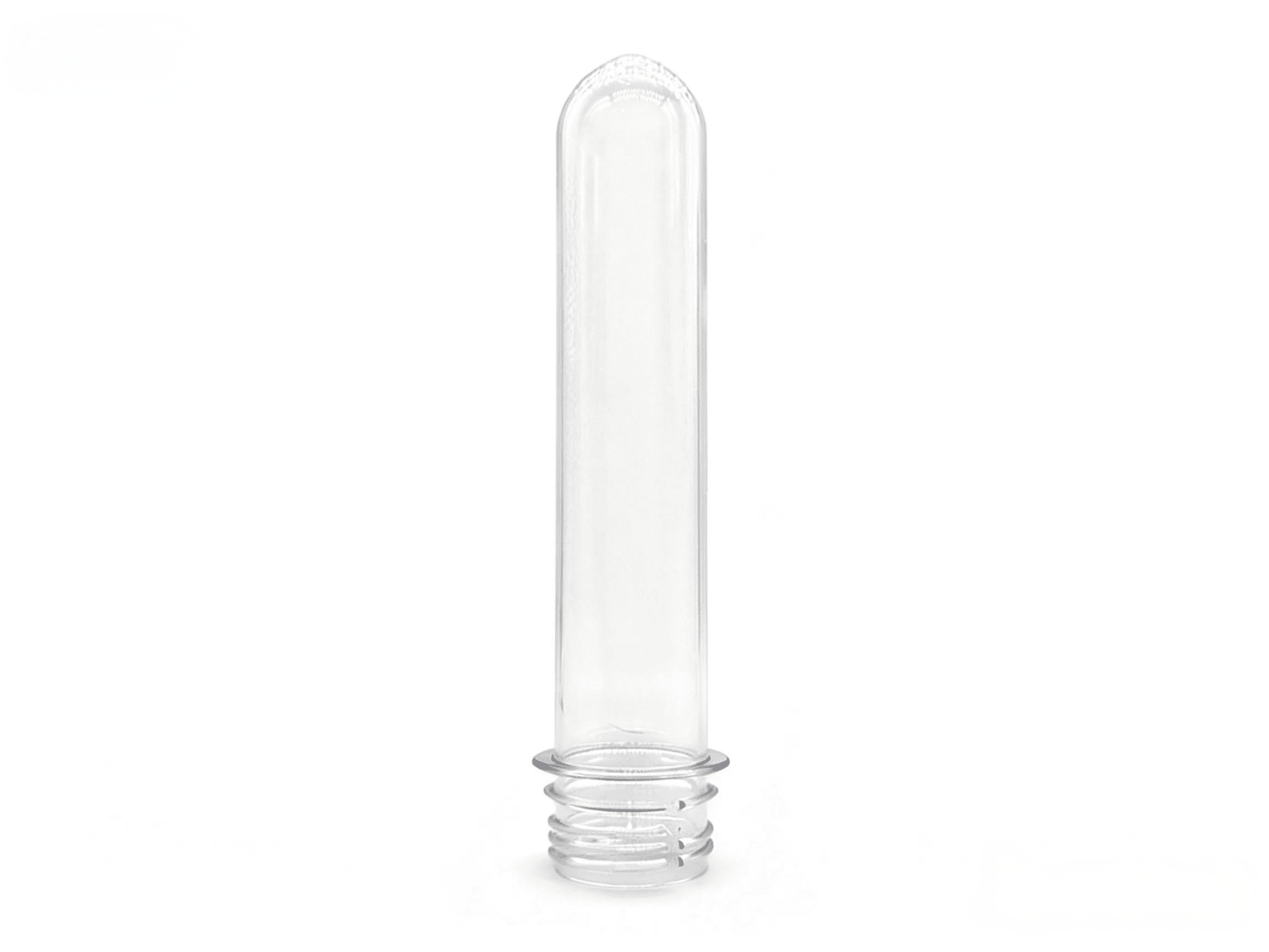 transparent pet skincare bottles