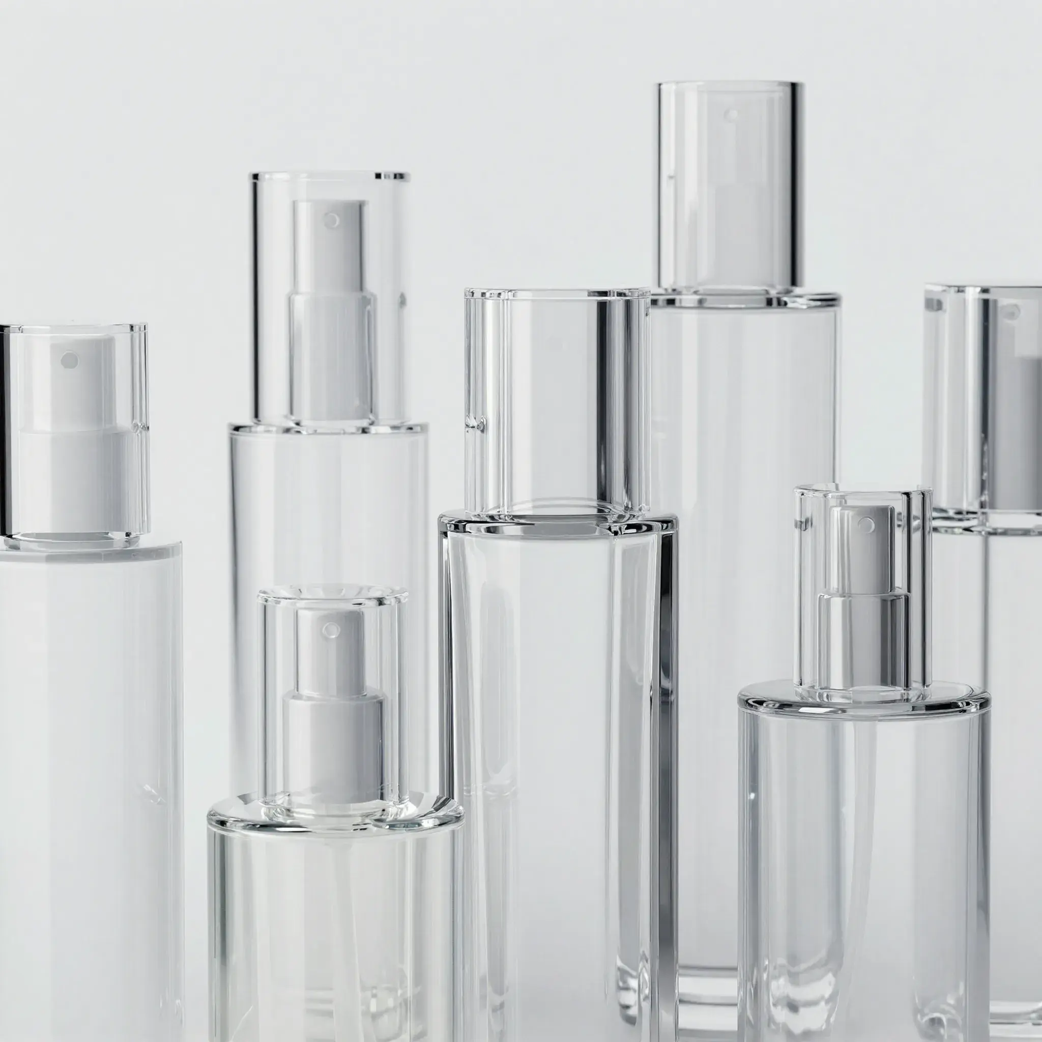 high quality thick walled petg skincare packaging