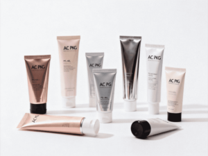 squeezable pe soft cosmetic tube with screw cap