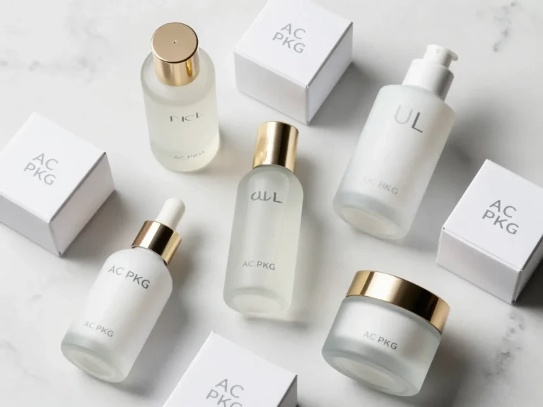 custom 30ml premium white color dropper bottles with high quality boxes